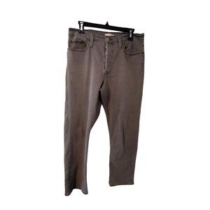 Levis  Wedgie straight jeans womens W 31 buttonfly gray black